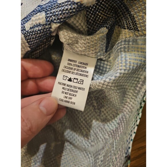 NWT Robert Graham Mens Medium Classic Fit Oasis Multicolor Button Shirt Floral - Picture 10 of 11